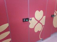  智能廁所LED顯示屏 深圳福田智能廁所LED顯示屏案例